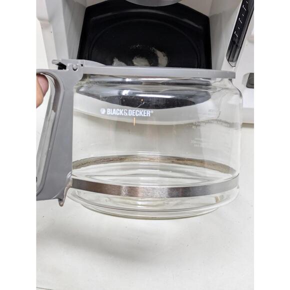 Black & Decker Spacemaker 12 Cup Coffee Maker ODC150 Type 1 White - Tested Works - Picture 5 of 8